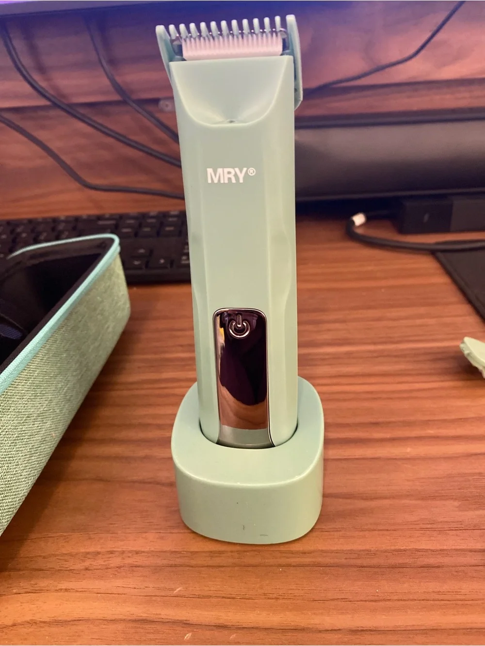 MRY USB Rechargeable Body Hair Trimmer Ceramic Blade Waterproof New